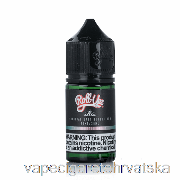 Vape Hrvatska Plavi Pamuk - Karnevalska Sol - Sok Roll-upz - 30ml 25mg